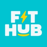 fit hub android application logo